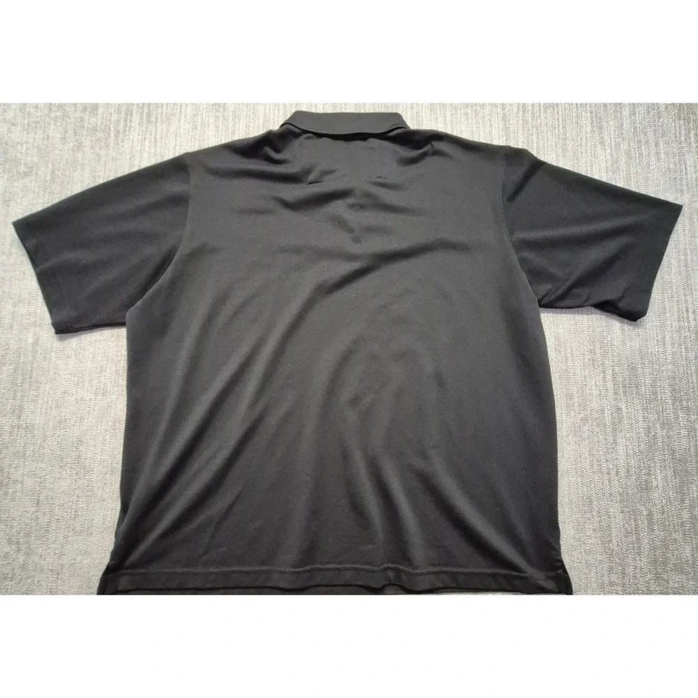 Southern Miss Golden Eagles men's black Antigua Polo shirt Large school logo